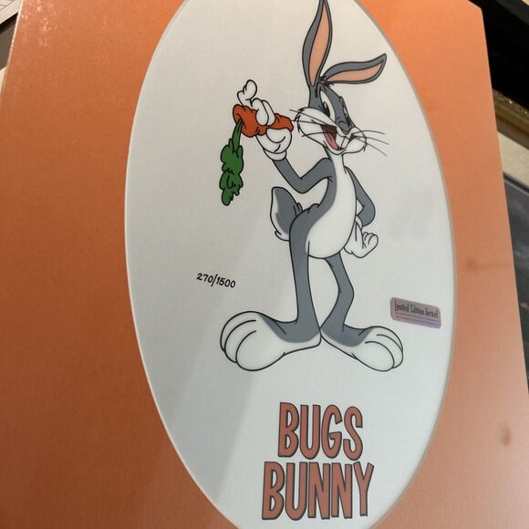 Bugs Bunny Warner Brothers Sericel 270/1500 Limited‎ Edition Still Wrapped - Picture 5 of 10
